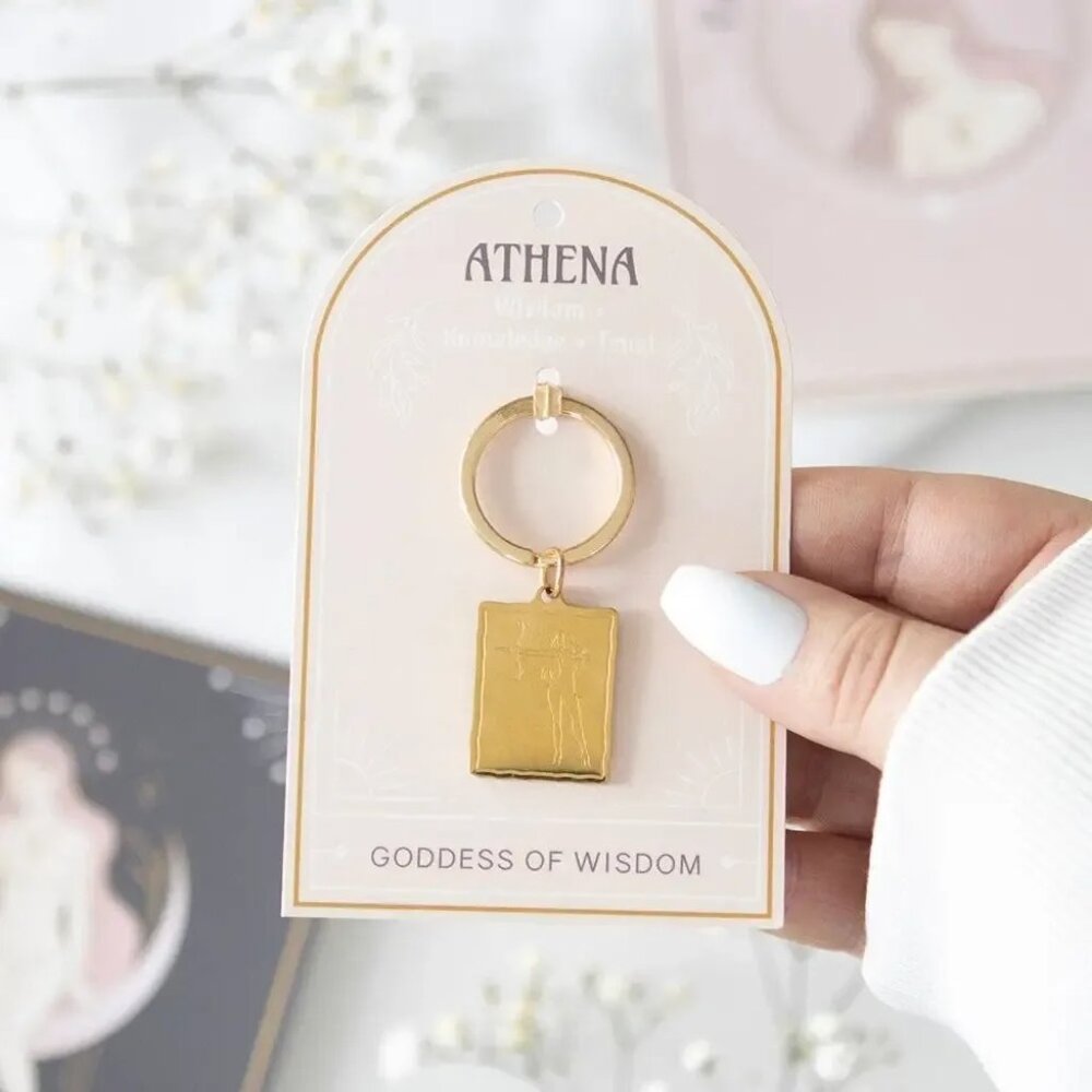 LAST ONE!!! ($8) Athena Goddess Energy Keyring
